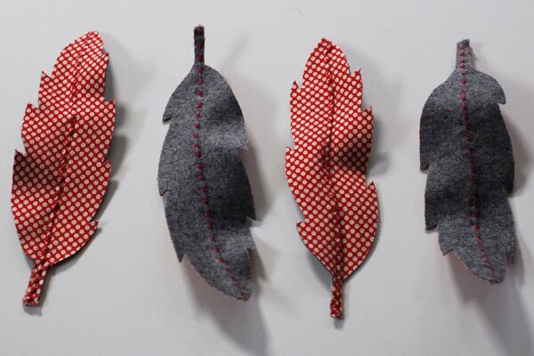 feathers