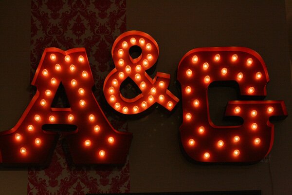 a&g merch signage