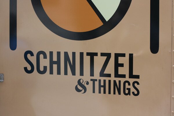 schnitzel truck signage