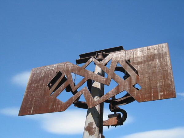 storm king bronze sculpture