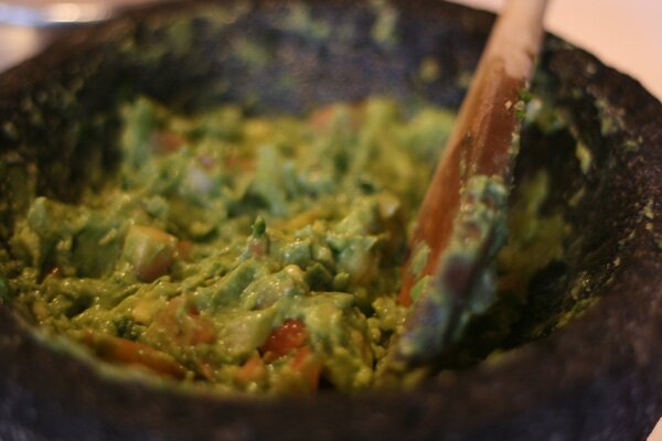 guacamole at la fonda