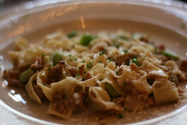 thistle vinegar noodles