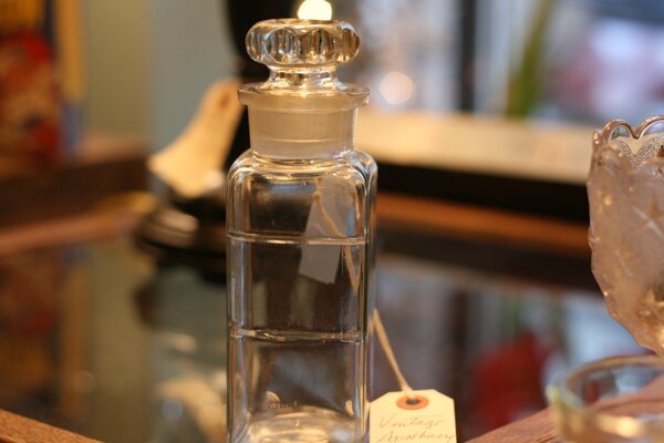 upper rust bottle mirror