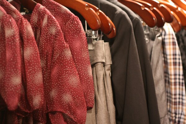 cloak dagger red blouses