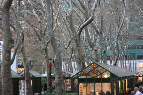 xmas bryant park